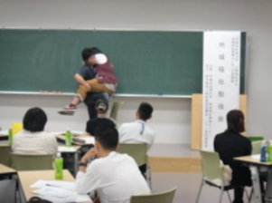 マイホームきよはらの善林さんのプレゼン